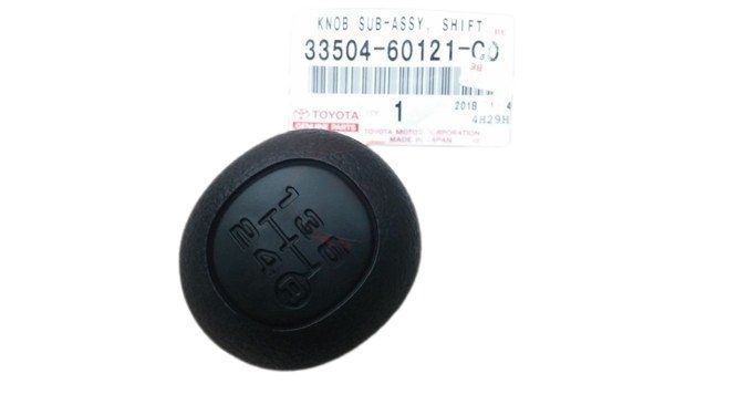 3350460121C0 Toyota LandCruiser VDJ200 UZJ100 HZJ81 Gear Shift Knob 5Sp Genuine - Cerol Auto