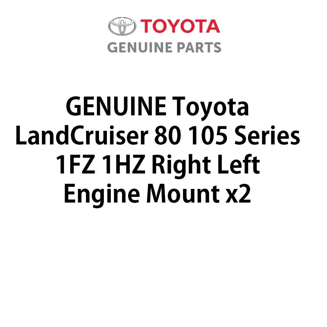 1236117011 OEM Toyota LandCruiser 80 105 Series 1FZ 1HZ Right Left Engine Mount x2