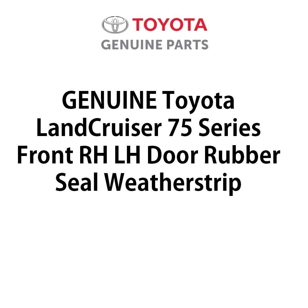 6786260030 OEM Toyota LandCruiser 75 Series Front RH LH Door Rubber Seal Weatherstrip