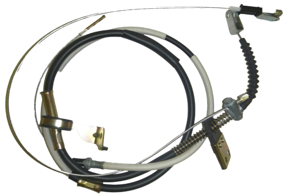 4641060560 Toyota LandCruiser HZJ81 HZJ80 Parking Handbrake Cable w Rear Disc Genuine