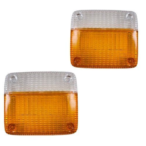 Kit de lente de luz de señal de giro delantera derecha e izquierda para Toyota Land Cruiser FJ40 8152755052