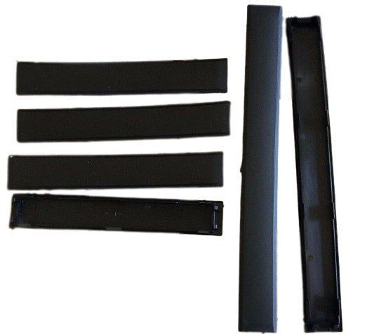 7555760020 Toyota LandCruiser HDJ100 FZJ105 Front Centre Rear Roof Moulding Cap Set Genuine