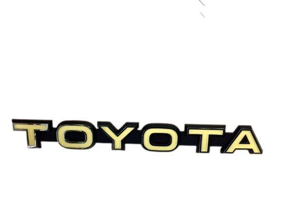 7532190301 Toyota LandCruiser 40 Series FJ40 FJ43 FJ45 Grill Badge Emblem Plate Genuine