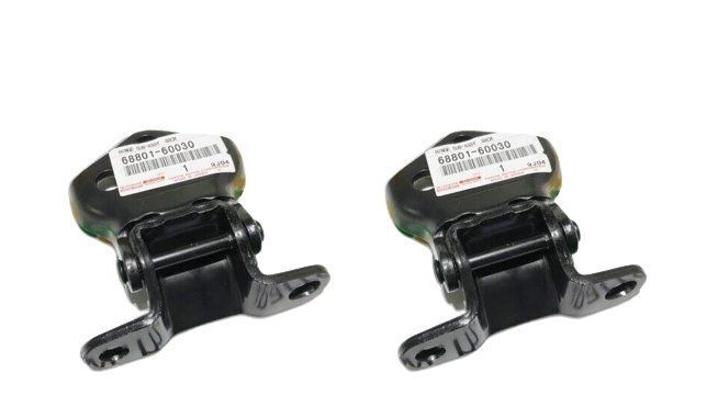 6880160030 Toyota LandCruiser Prado KZJ90 KZJ95 Tailgate Door Hinge Set Upper Lower Genuine