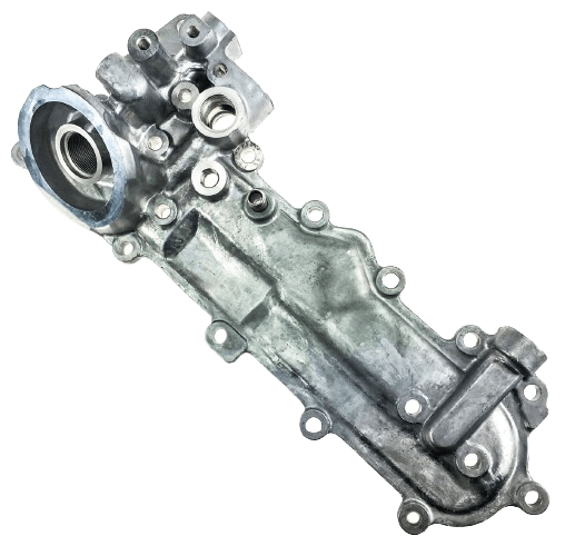 1572117022 Toyota LandCruiser HZJ71 HZJ70 HZJ105 1HZ 4.2 Diesel Oil Cooler Cover Genuine - Cerol Auto