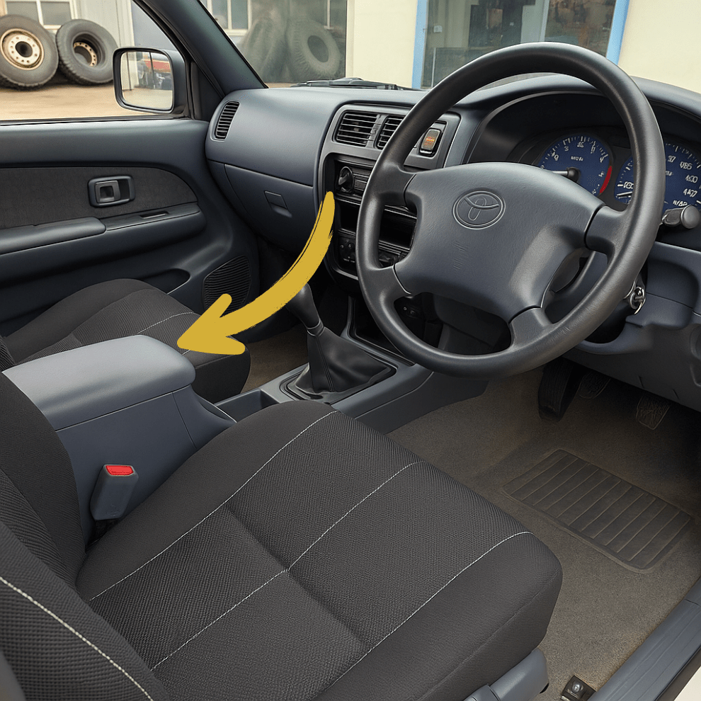 5890535061B0 Toyota HILUX KZN165 KZN190 KDN190 Centre Console Lid Top Door Genuine