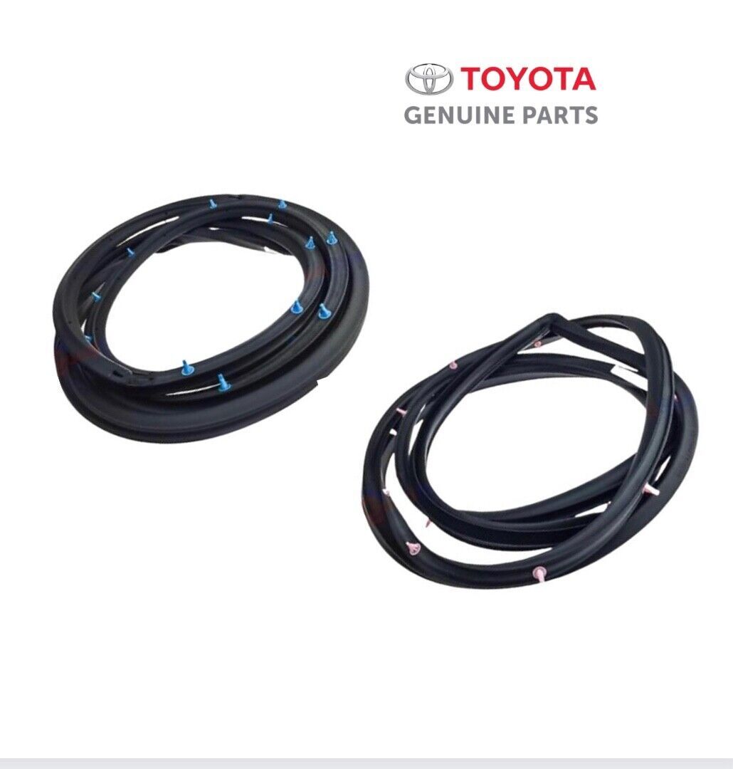 6786160110 LandCruiser 79 Series HZJ HDJ FZJ Front Right RH LH Door Rubber Seal Set OEM
