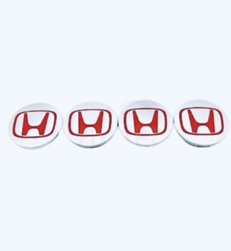 44732-S6M-Z00ZA OEM DC5 RSX 44732-S6M-Z00ZA HONDA OEM TYPE-R CIVIC WHEEL CENTER CAP SET