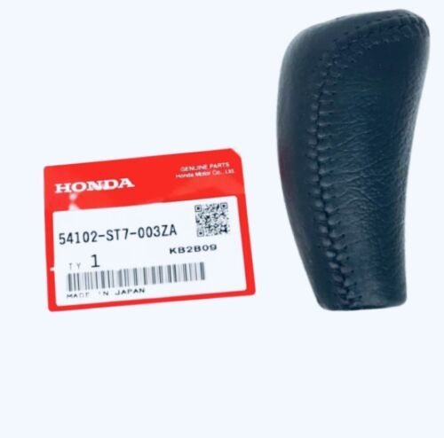 54102ST7003ZA 54102-ST7-003ZA Shift Knob Gear Cover Speed Replacement OEM HONDA Black