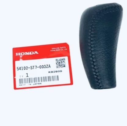 54102ST7003ZA 54102-ST7-003ZA Shift Knob Gear Cover Speed Replacement OEM HONDA Black