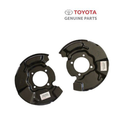 47781-35160 47782-35160 Toyota FJ Cruiser 4Runner Genuine Disc Brake Dust Cover Front RH & LH PAIR OEM