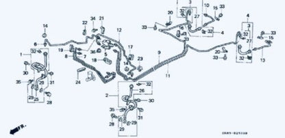 46210-SR3-013 Honda OEM 46210-SR3-013 Brake Portioning Valve 92-95 CIVIC From Japan OEM