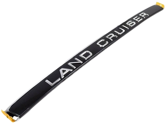 7544160500B3 Toyota LandCruiser 100 Series UZJ HDJ Badge Emblem Plate Tailgate Rear Genuine