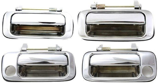 6921060010 Toyota LandCruiser Serie 80 FZJ Juego de manijas exteriores para puerta delantera y trasera derecha e izquierda originales