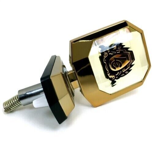 7530390A01 Toyota LandCruiser 60 Series Gold Bonnet Hood Badge Emblem Ornament Genuine
