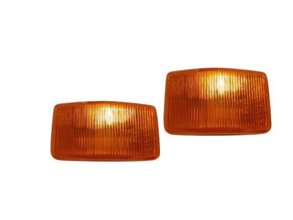 8173117011 LandCruiser FJ80 FJ75 FJ73 FJ70 Juego de lentes repetidoras laterales de intermitentes izquierdo y derecho originales