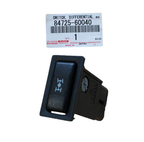 8472560040 Toyota LandCruiser 80 Series from 1990-98 Centre Diff Lock Switch Genuine
