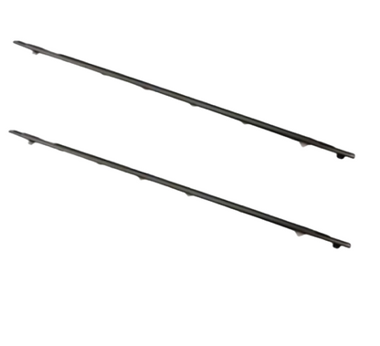7571060011 Moldura de burlete de puerta delantera derecha izquierda para Land Cruiser Serie 80 GXL, cromada, original