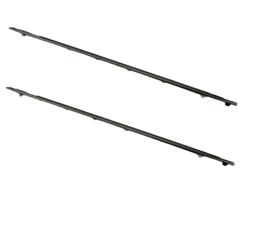 7571060011 Landcruiser GXL HDJ80 Moldura de burlete de puerta delantera derecha izquierda cromada original