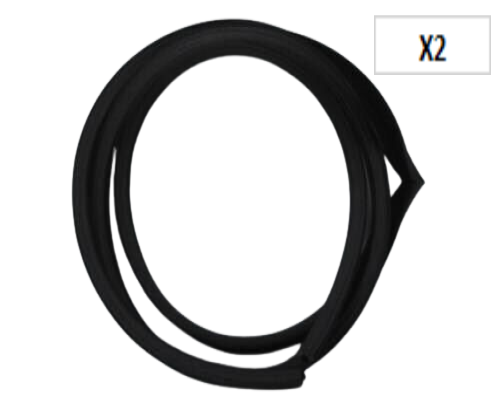 6814190K03 LandCruiser HJ75 HDJ79 HDJ78 Front RH LH Window Channel Seal Set of 2 Genuine