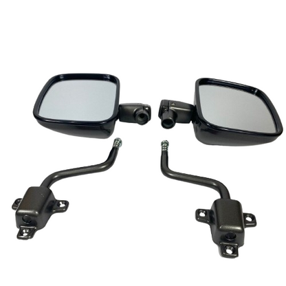 8790290803 Toyota LandCruiser FJ45 FJ43 FJ40 RH LH Door View Mirror and Holder Kit Genuine