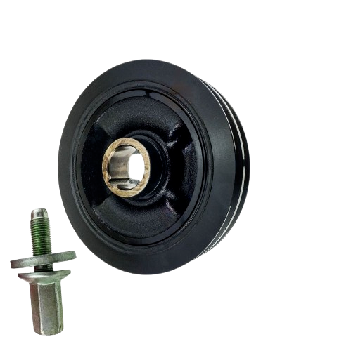 9090119028 Toyota Hilux LN86 3L Diesel Crankshaft harmonic balancer pulley w Bolt Genuine