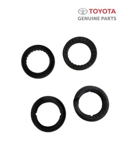 Toyota Corolla AE86 Genuine Rear Coil Spring Insulator Upper & Lower set OEM - Cerol Auto