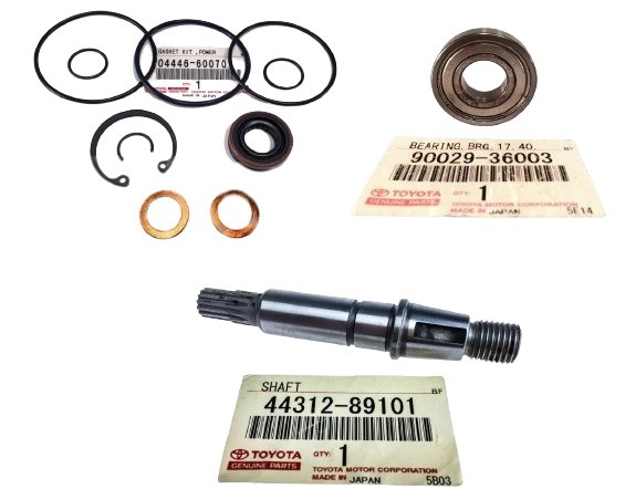 Toyota Landcruiser HZJ70 HZJ71 1HZ Power Steering Pump Shaft Gasket Kit Genuine - Cerol Auto